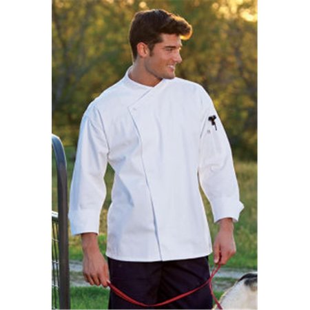 NATHAN CALEB Santorini Chef Coat in White - 4XLarge NA2499316